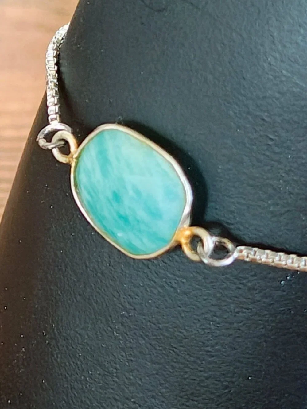 Amazonite Slider Bracelet